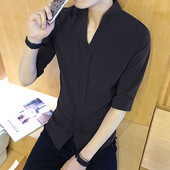 Μοντέρνο ανδρικό πουκάμισο σε πέντε χρώματα