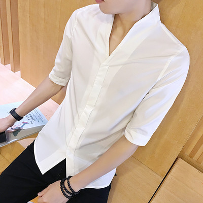 Μοντέρνο ανδρικό πουκάμισο σε πέντε χρώματα