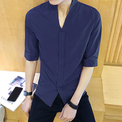 Μοντέρνο ανδρικό πουκάμισο σε πέντε χρώματα