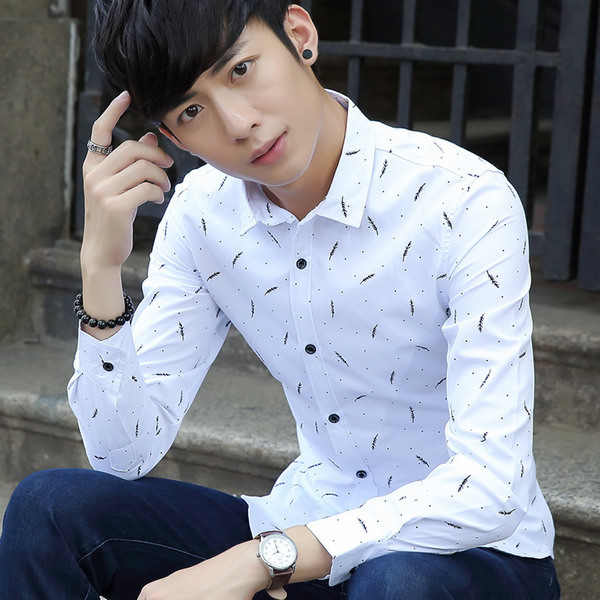 Мъжка стилна риза в няколко модела - различни цветове