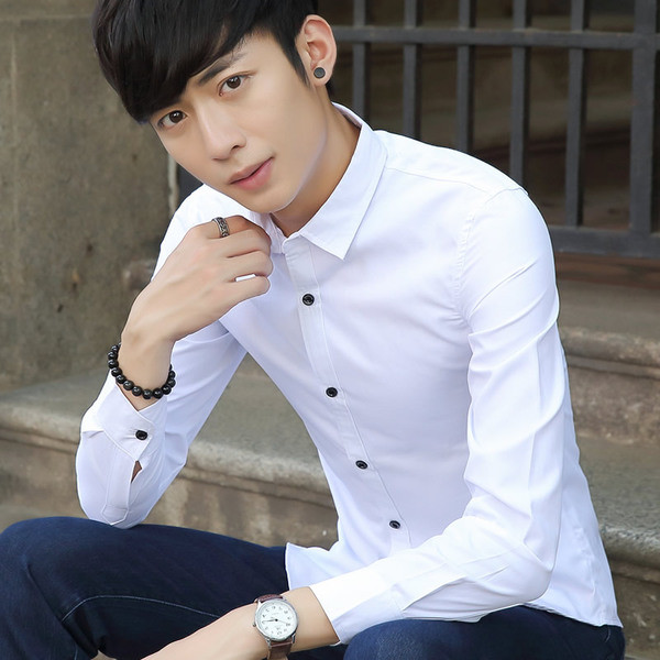 Мъжка стилна риза в няколко модела - различни цветове