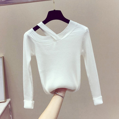 Κομψό γυναικείο πουλόβερ  - πέντε χρώματα