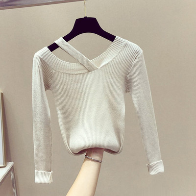 Κομψό γυναικείο πουλόβερ  - πέντε χρώματα