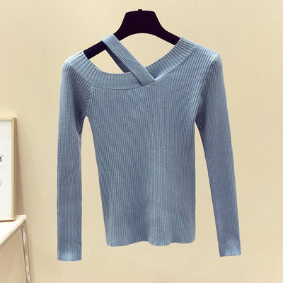 Κομψό γυναικείο πουλόβερ  - πέντε χρώματα