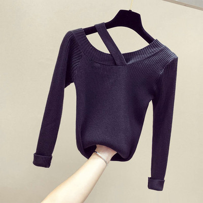 Κομψό γυναικείο πουλόβερ  - πέντε χρώματα