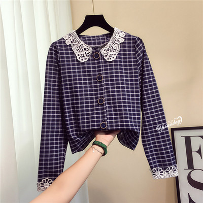 Κομψή γυναικεία μπλούζα με δαντέλα σε τέσσερα χρώματα