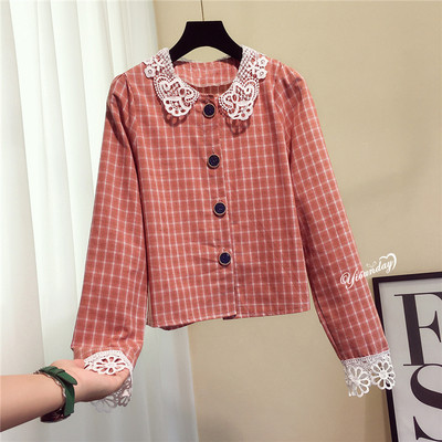 Κομψή γυναικεία μπλούζα με δαντέλα σε τέσσερα χρώματα