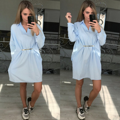 NOU Rochie de dama moderna model lat in mai multe culori