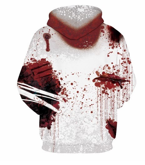 Μοντέρνο φούτερ με εκτύπωση και επιγραφή κατάλληλο για άνδρες και γυναίκες