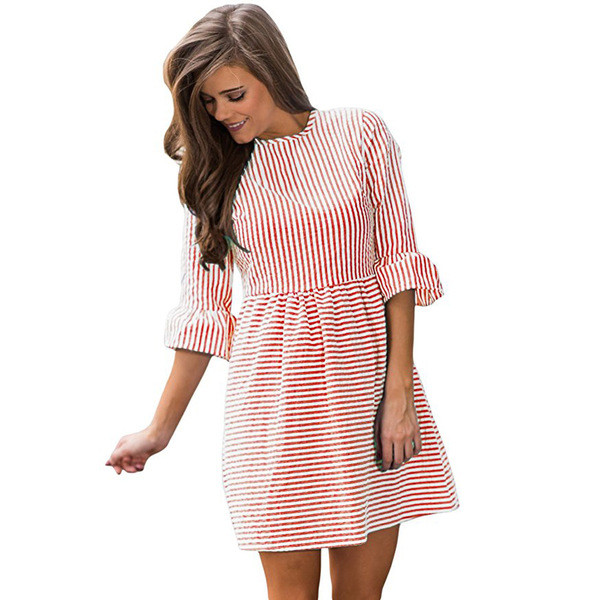 HIT Rochie casual dama croiala in mai multe culori