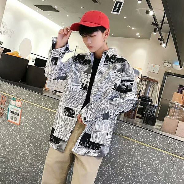 Un model interesant de cămașă bărbătească în două culori