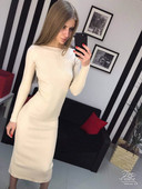 Rochie de dama toamna-iarna in mai multe culori