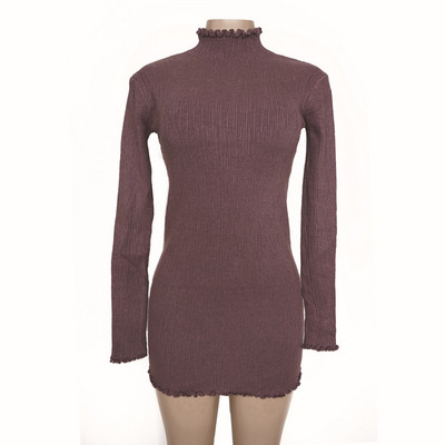 ΝΕΟ Μοντέρνο γυναικείο φόρεμα με μακριά μανίκια σε διάφορα χρώματα