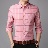 Cămașă de actualitate pentru bărbați în trei culori