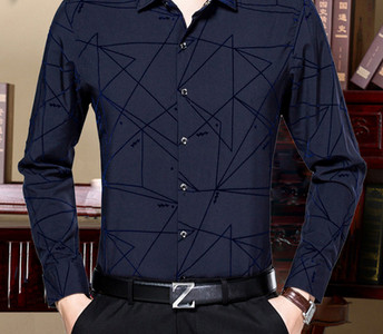 Cămașă modernă pentru bărbați în mai multe modele - culori diferite