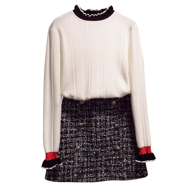 Pulover de dama modern cu guler polo in trei culori