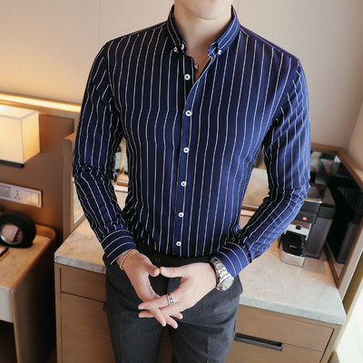 Cămașă bărbătească în carouri stilată în mai multe culori