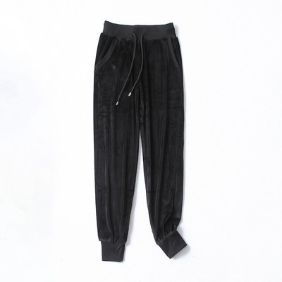 Pantaloni sport casual dama cu catifea in mai multe culori