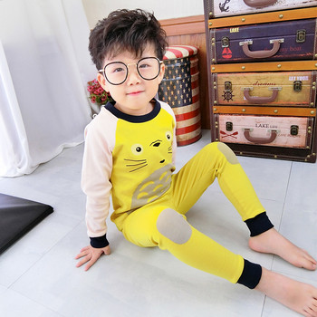 Детска пижама за момчета в два цвята - жълт и син
