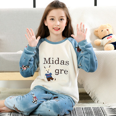 Pijamale copii fetite cu aplicatii