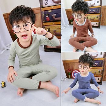 Детска пижама за момчета в четири цвята 