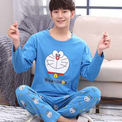 Мъжка пижама в няколко модела с щампа