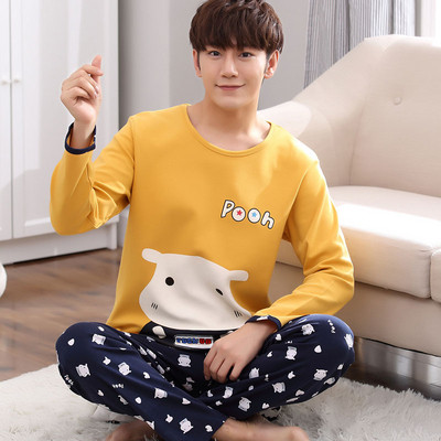 Мъжка пижама в няколко модела с щампа