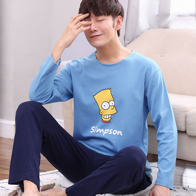 Мъжка пижама в няколко модела с щампа