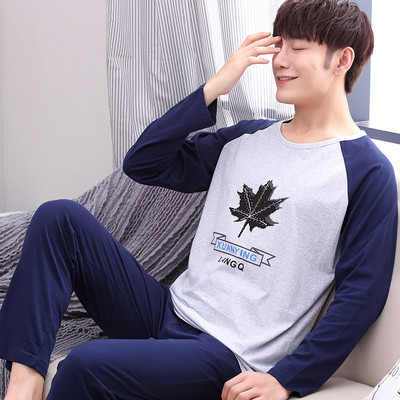 Мъжка пижама в няколко модела с щампа