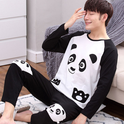 Мъжка пижама в няколко модела с щампа