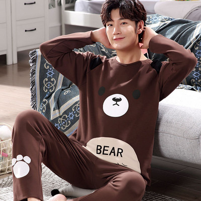 Мъжка пижама в няколко модела с щампа