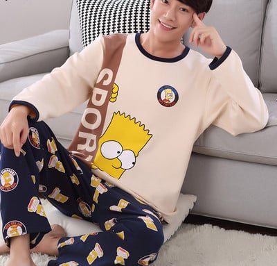 Pijama din doua piese cu aplicatie in mai multe culori