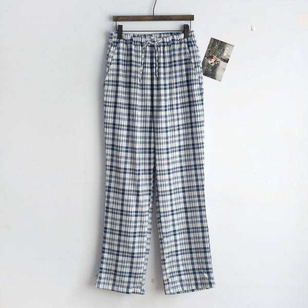 Pijamale bărbați în carouri în două culori