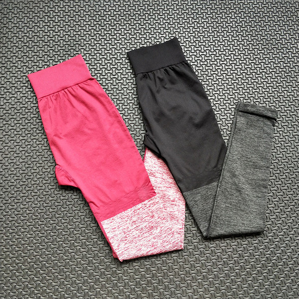 Jambiere de dama elastice cu talie inalta in mai multe culori