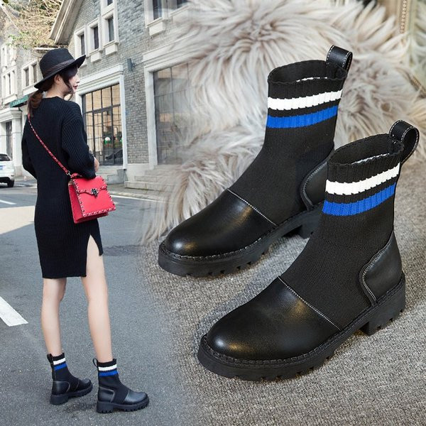 Cizme casual dama cu talpa aspra in doua modele