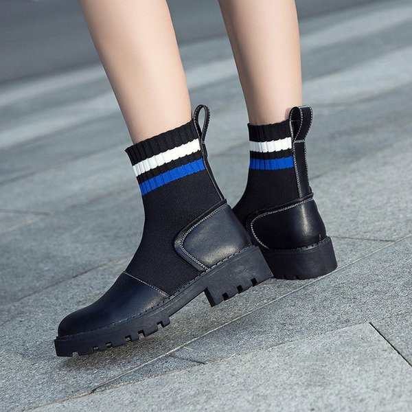 Cizme casual dama cu talpa aspra in doua modele