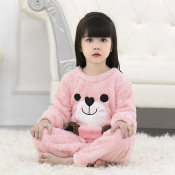 Модерна детска пижама за момичета и момчета с меко покритие