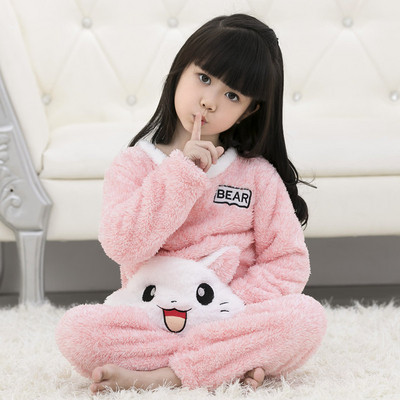 Pijamale moderne pentru copii pentru fete și băieți cu husă moale