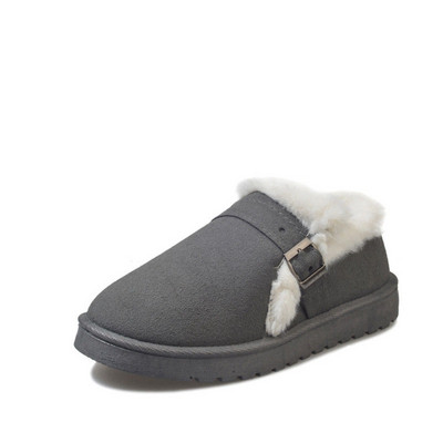 Μοντέρνες γυναικείες  μπότες με  γούνα σε τρία χρώματα