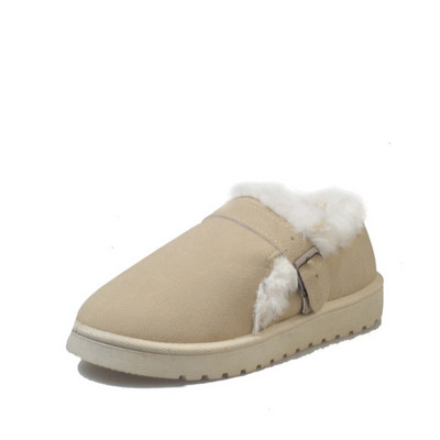 Μοντέρνες γυναικείες  μπότες με  γούνα σε τρία χρώματα