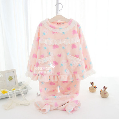 Pijamale moi pentru fete in doua culori