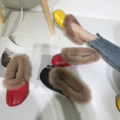 Cizme casual dama cu puf in trei culori