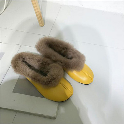 Cizme casual dama cu puf in trei culori