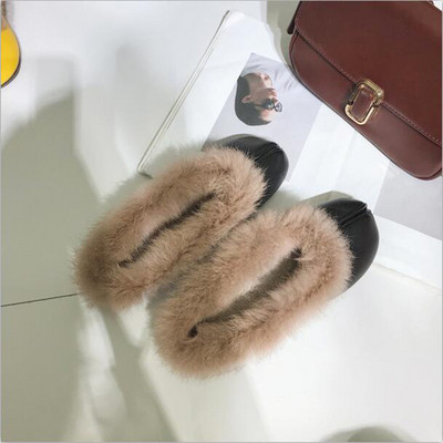 Cizme casual dama cu puf in trei culori