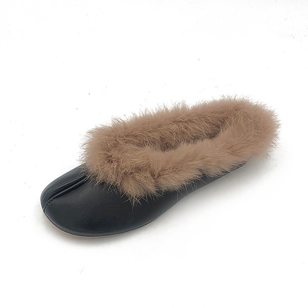 Cizme casual dama cu puf in trei culori