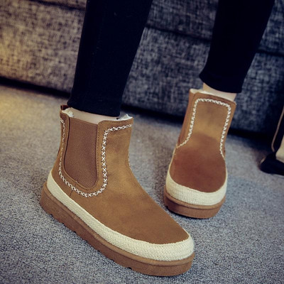 Γυναικείες μπότες με παχιά σόλα σε τρία χρώματα