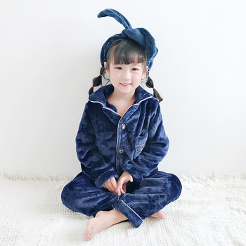 Детска пижама подходяща за момичета и момчета с меко покритие