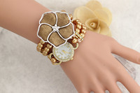 Ceas de dama modern cu perle in cinci culori