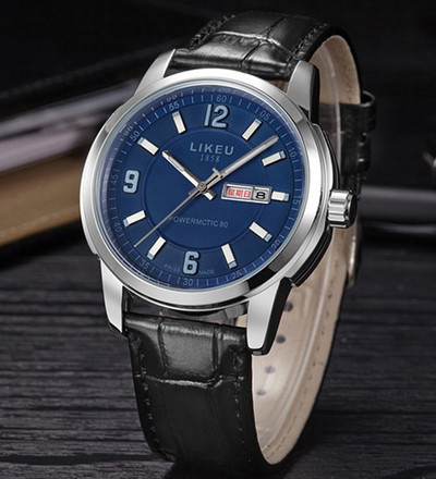 Ανδρικό ρολόι σε δύο σχέδια - διάφορα χρώματα