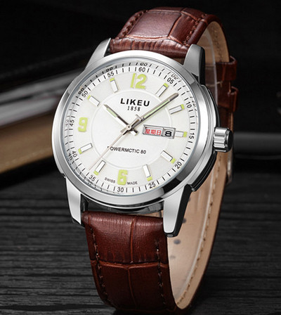 Ανδρικό ρολόι σε δύο σχέδια - διάφορα χρώματα